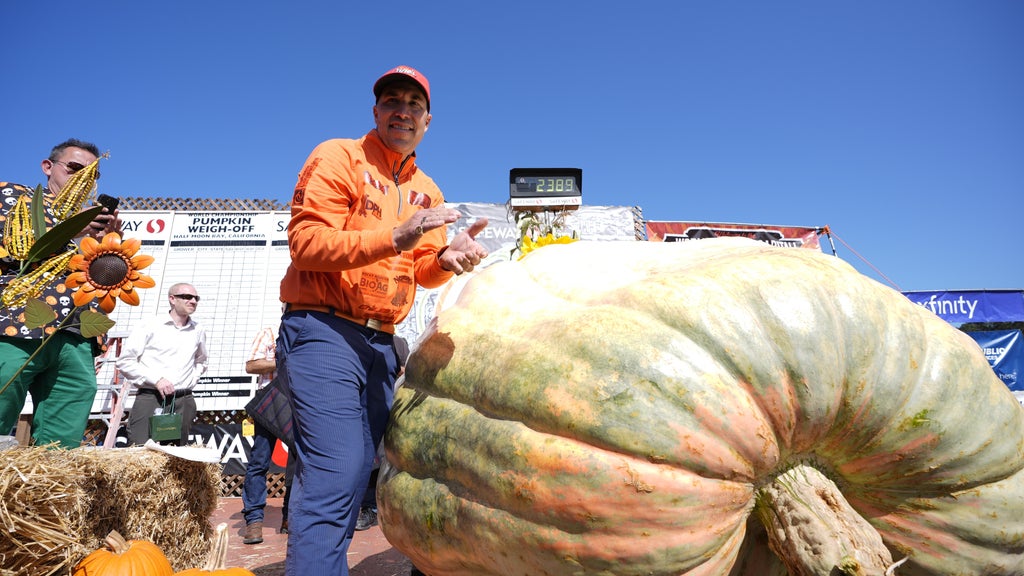 Minnesota man drives hauls giant pumpkin over 2,000 miles to California competition — WCCO / CBS Minnesota, Savage Community news
