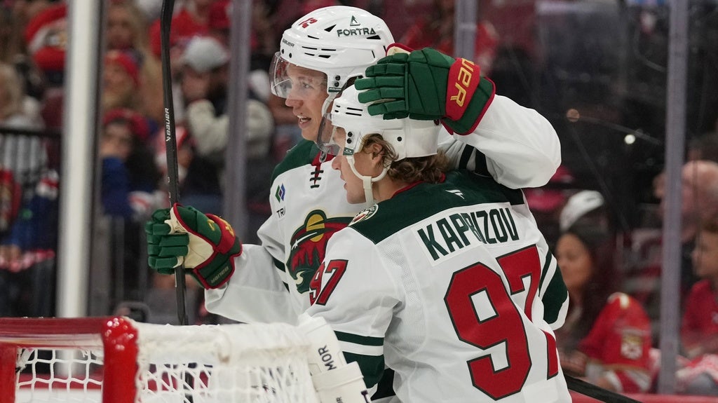 Kaprizov has 4-point night, Wild top Panthers 4-1 to spoil Florida’s home opener — KSTP 5, Savage Business news