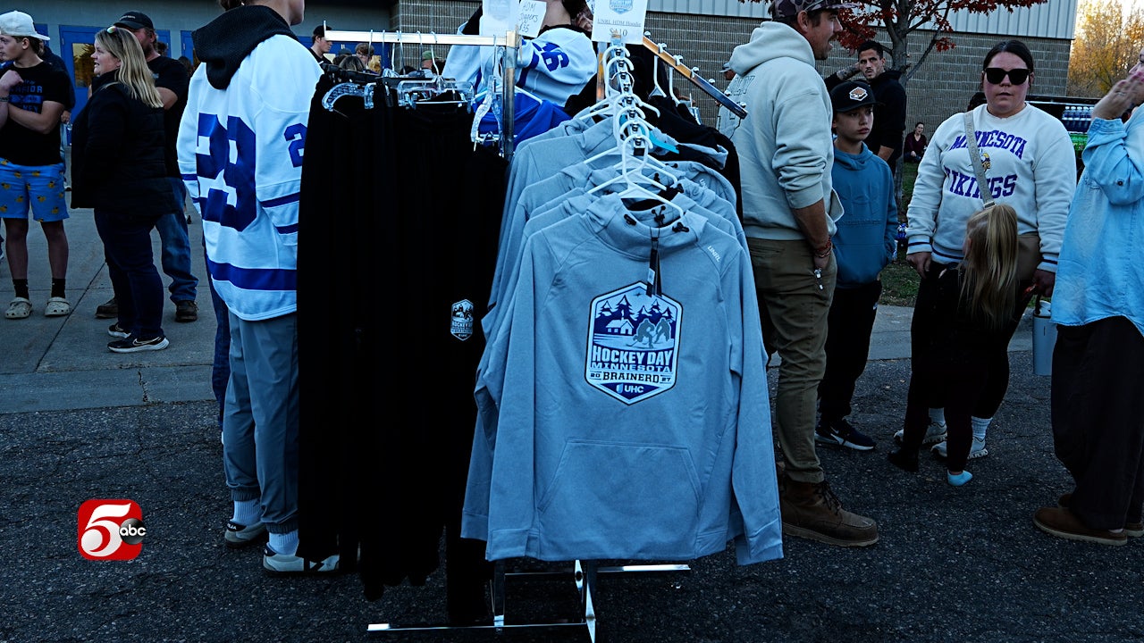 Brainerd celebrates 100 days until Hockey Day Minnesota — KSTP 5, Savage Schools news