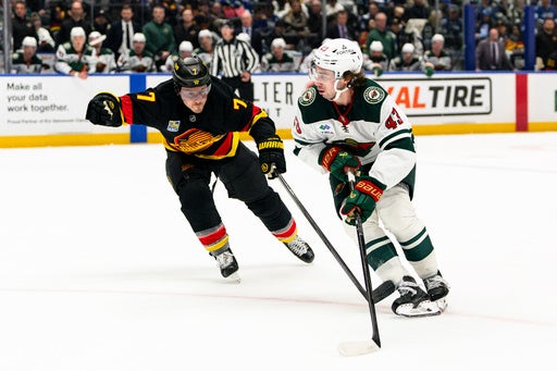 Quinn Hughes has a goal and an assist in his Vancouver return in Wild’s 4-2 victory — KSTP 5, Savage Sports news