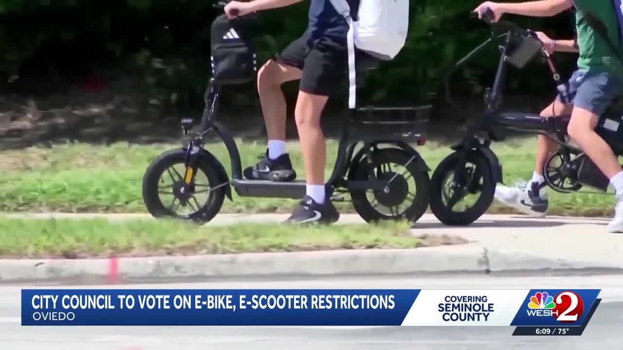 Oviedo city council to vote on micromobility rules to improve sidewalk safety — WESH 2 Orlando, Savage Government news