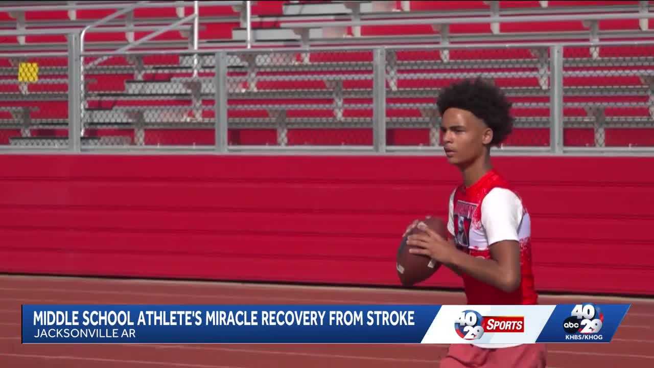 12-year-old football player recovering after spinal cord stroke — WESH 2 Orlando, Savage Sports news