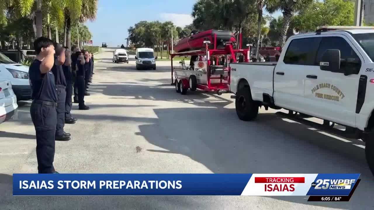 'Very proud feeling': Florida rescue teams deploy to Panhandle ahead of Hurricane Isaias — WPBF West Palm Beach, Savage Sports news