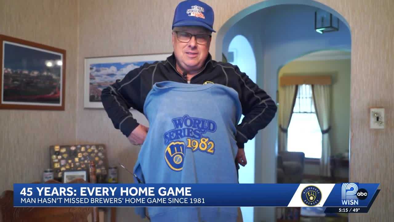 He hasn't missed a game since 1981, now he's hoping for a World Series win — WISN 12 Milwaukee, Savage Sports news