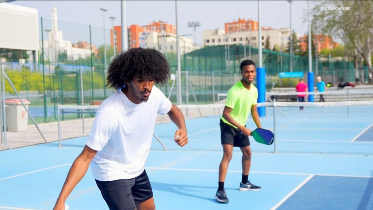 Smashing Stigma: Pickleball for men's mental health — KARE 11 Local, Savage Health news