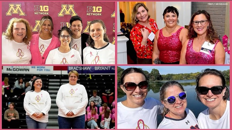 Firefly Sisterhood: Connecting breast cancer patients with mentors nationwide — KARE 11 Local, Savage Community news