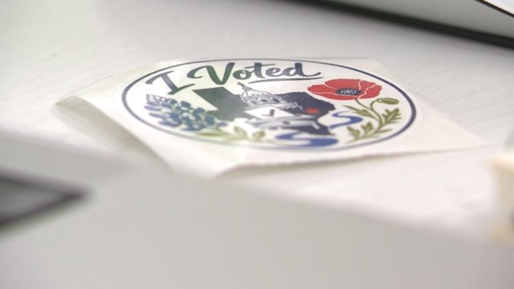 Too young to vote, but making her mark | Williamson County teen designs winning 'I Voted' sticker — KVUE (Austin), Savage Schools news