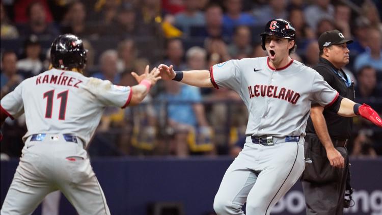 Chase DeLauter and José Ramírez lead the Guardians to a 7-3 win over the Rays in Game 1 of the ALCS — WTSP Sports Tampa Bay, Savage Sports news