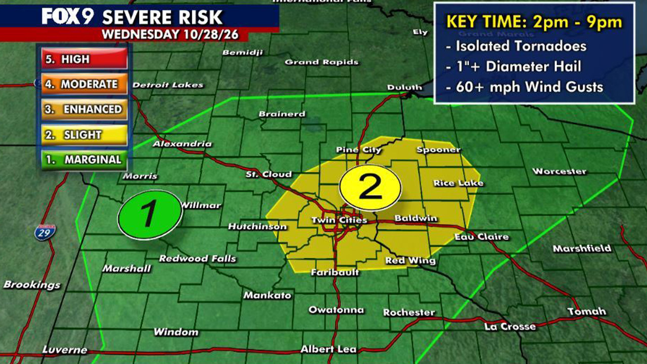 Minnesota weather: Mild and humid with strong storms possible Wednesday — Savage Community news