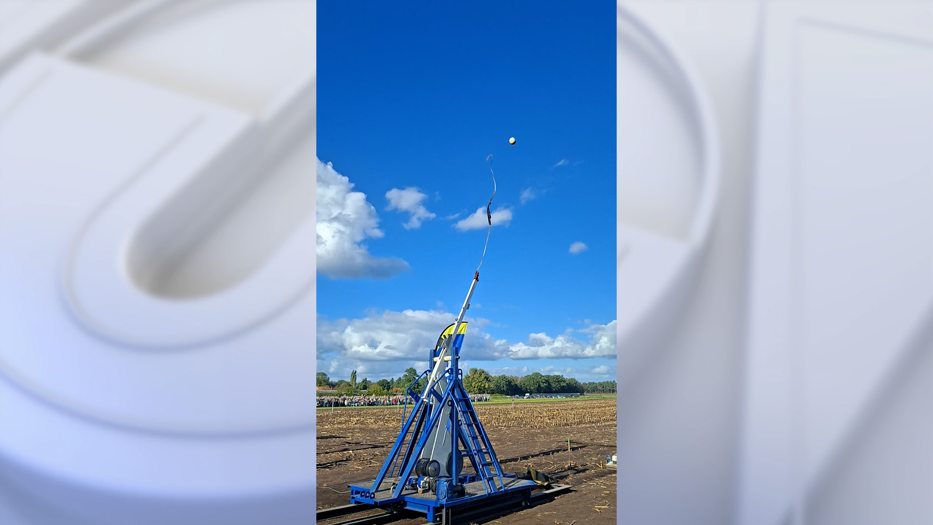Watch: Pumpkin flies 1,900 feet in pumpkin chunkin' launch — FOX 9, Savage Sports news