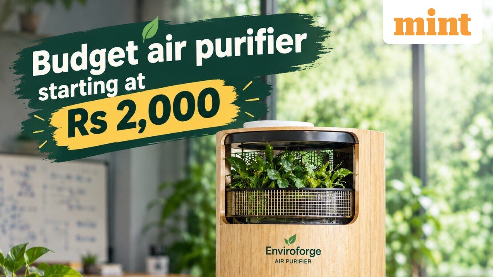 IIT Bombay scholar builds low cost air purifier starting at ₹2,000, can bring down AQI by 85% - How he did it? Details — Mint India, Savage Technology news